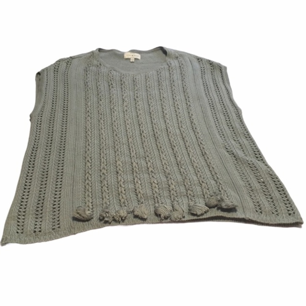 3/$21  Lucky Brand Pointelle Poncho